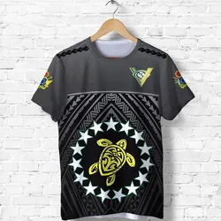 The Kukis T shirt Cook Islands Rugby Black LT13