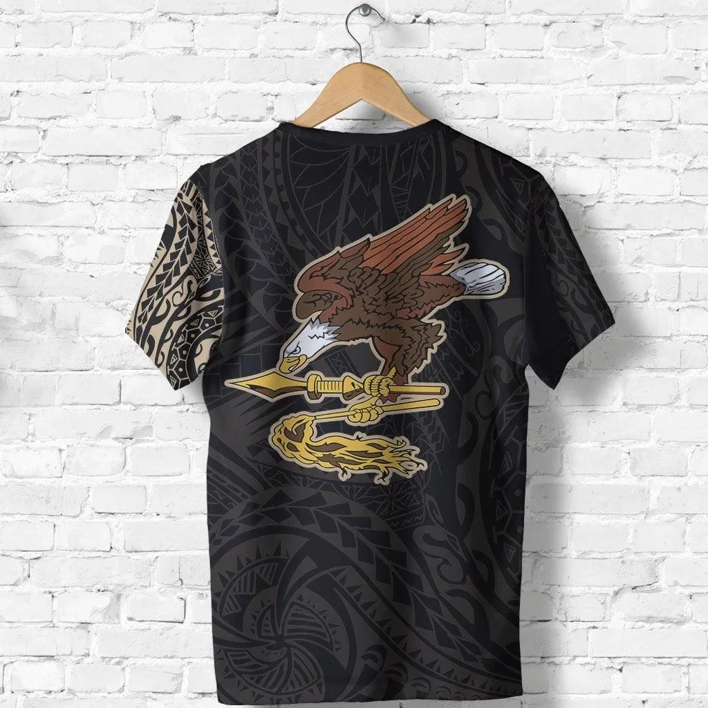American Samoa T Shirt - American Samoa Seal Polynesian Tattoo Style