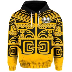 Marquesas Islands Hoodie - Marquesas Tattoo Version 02 LT13