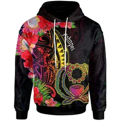 Pohnpei Hoodie - Tropical Hippie Style