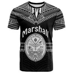 Marshall Islands T Shirt Best Tattoo Version Black LT13