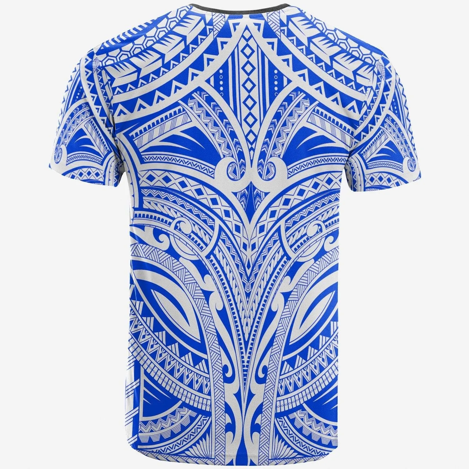 FiJi All Over T-Shirt - FiJi Coat Of Arm (Blue)