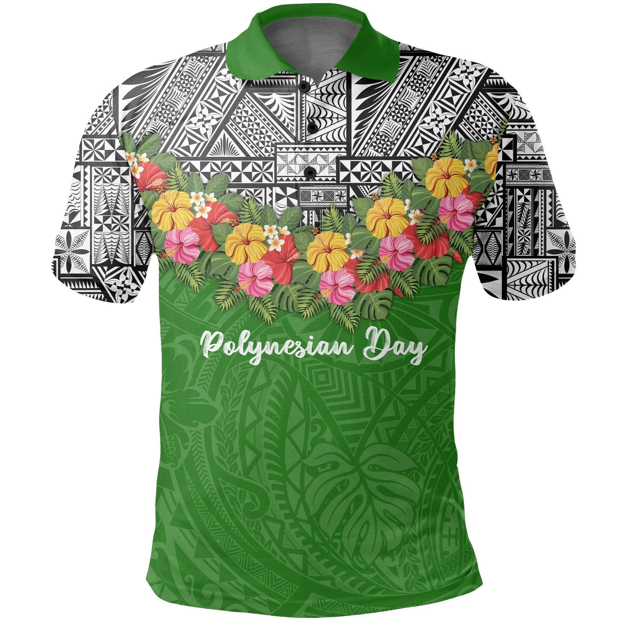 (Custom Personalised) Polynesian Day Polo Shirt Polynesian Style LT16