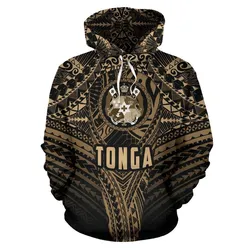 Hoodie Tonga Polynesian Tattoo Th5