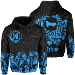 Alohawaii Hoodie - Nihoa Map Hibiscus Polynesian Hoodie - Lithe Style - AH - JA