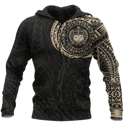 Samoa Hoodie - Samoa Coat Of Arms Polynesian Tattoo