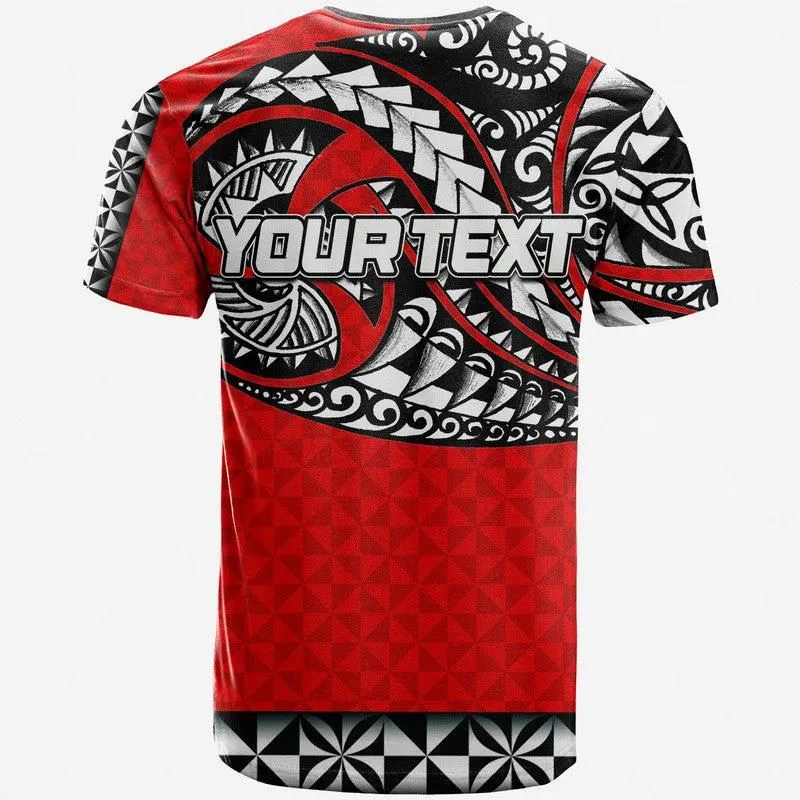 (Custom Personalised) Tonga T Shirt Polynesian Tattoo LT6