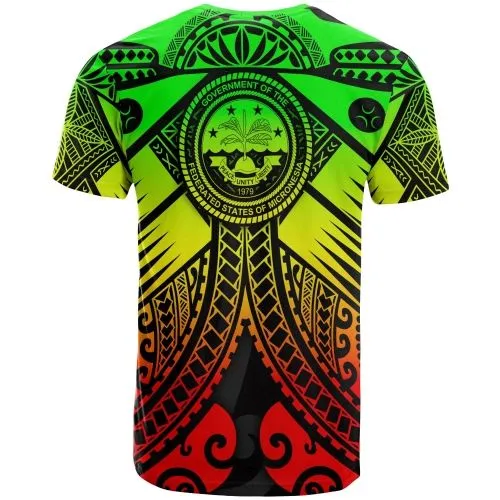 FsmCustom Personalised T-Shirt - Reggae Seal with Polynesian Tattoo