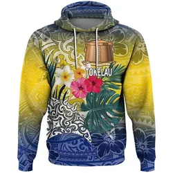Alohawaii Clothing - Tokelau Style Polynesian Tattoo Hoodie A94