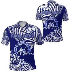 Kolisi Ko Tupou College Tonga Polo Shirt Unique Vibes - Blue
