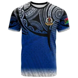 Vanuatu Polynesian T shirt - Tattoo Pattern