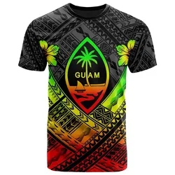 Guam Polynesian T-Shirt - Guam Reggae Seal Camisole Hibiscus Style - BN18
