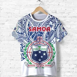 Manu Samoa Rugby T Shirt Simple Style - White