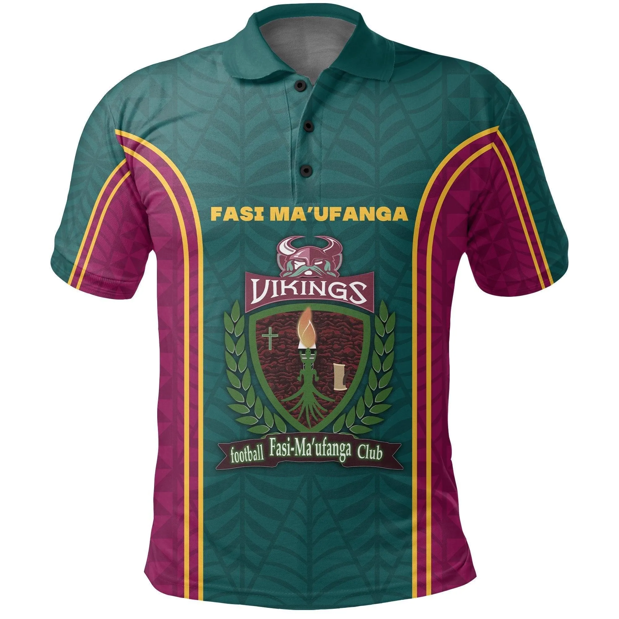 (Custom Personalised) Fasi Maufanga Football Tonga Polo Shirt Sport Style LT16