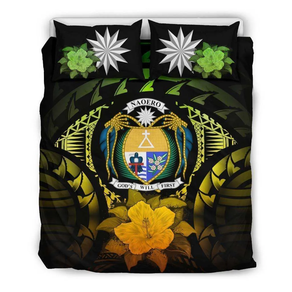 Nauru Reggae Hibiscus Bedding Set A24 Dhc28111743Dd