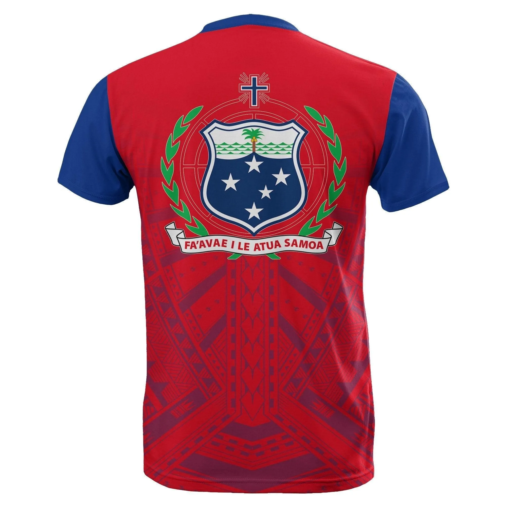 Samoa T shirt - Samoa Coat Of Arms Polynesian Tattoo