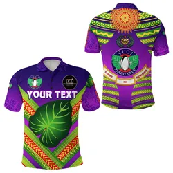 (Custom Personalised) Fiji Vuci Rugby Club Polo Shirt Creative Style - Purple LT8