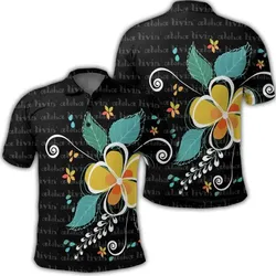 Alohawaii Shirt - Hawaiian Aloha Plumeria Polynesian Polo Shirt - AH - AH - JR