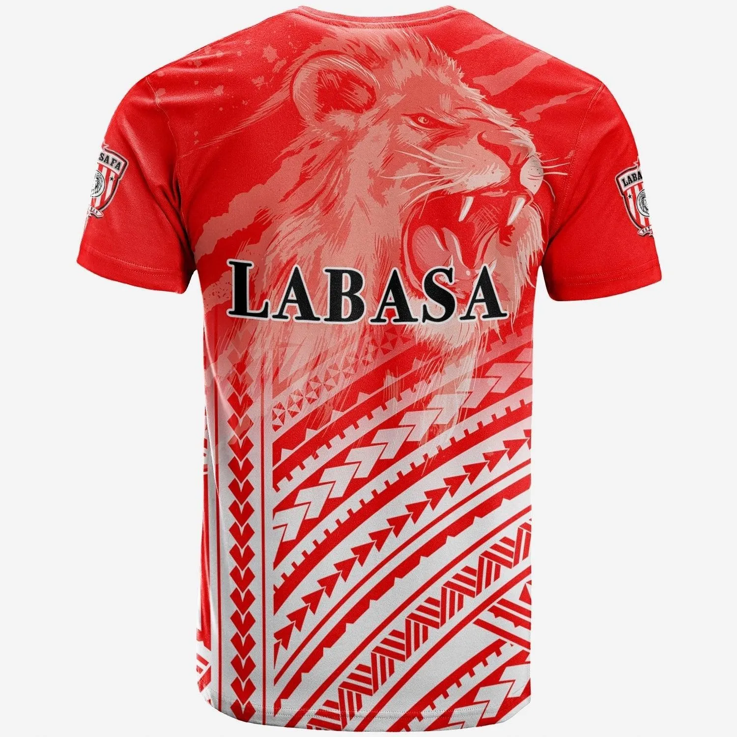 LABASA Football T-Shirt Strong Lion Of Fiji LT13