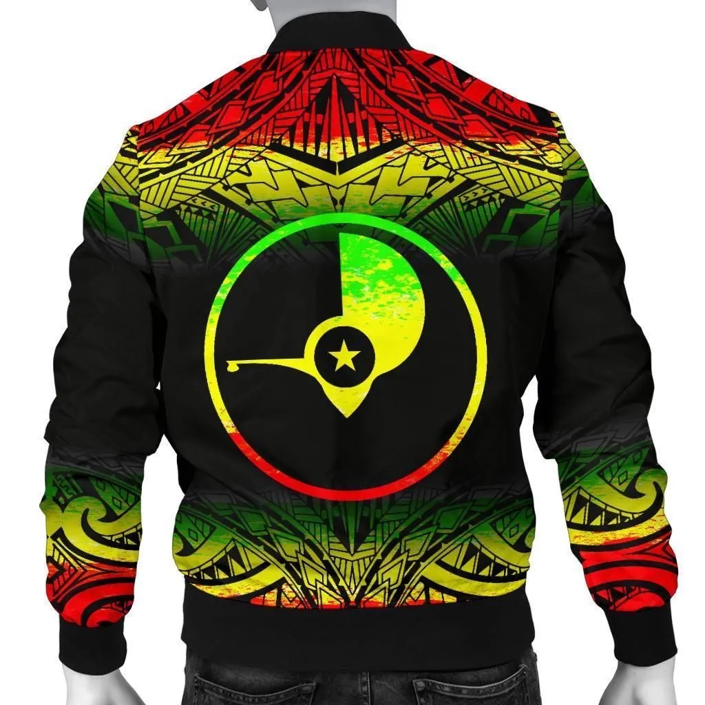 Yap Mens Bomber Jacket - Fog Reggae Style
