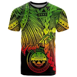 Federated States Of Micronesia Custom Personalised T-Shirt - Tribal Wave Tattoo Reggae