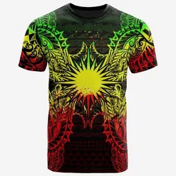 Vibe Hoodie Marshall Islands All T shirt - Marshall Islands Flag Map Polynesian Tattoo Reggae