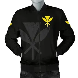 FamilyGater Jacket - Bomber Jacket (Hawaiian) Kanaka Maoli A7