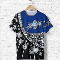 Guam Polynesian Turtle T shirt, Tropical