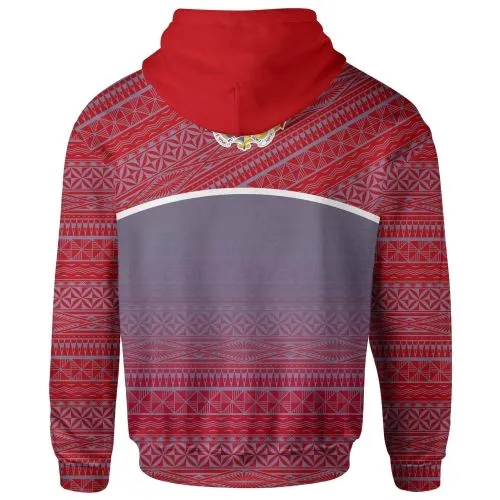 Tonga Polynesian Hoodie - White Tattoo