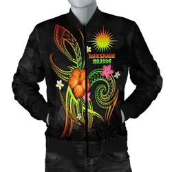 Alohawaii Jacket - Bomber Jacket Marshall Islands Polynesian - Legend of Marshall Islands (Reggae) - BN15