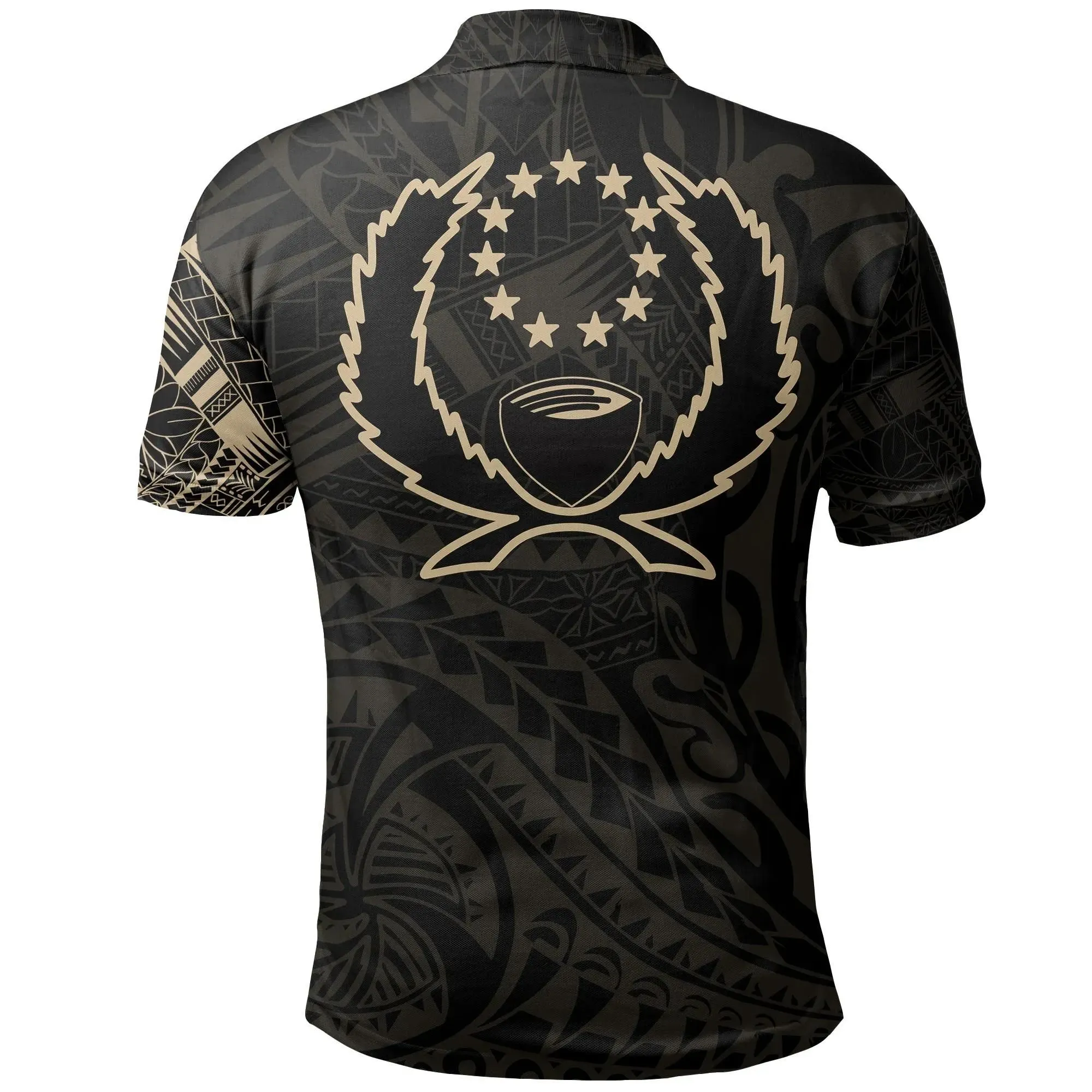 Alohawaii Shirt - Polo Shirt Pohnpei in My Heart Tattoo A7