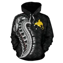 Papua New Guinea Hoodie, Papua New Guinea Tattoo Polynesian Wings Style A02