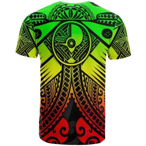 Yap Custom Personalised T-Shirt - Reggae Seal with Polynesian Tattoo