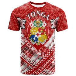 Tonga Polynesian T-Shirts - Tonga Flag Camisole Hibiscus Style - BN18