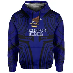 American Samoa New Tattoo Style Hoodie Bt15