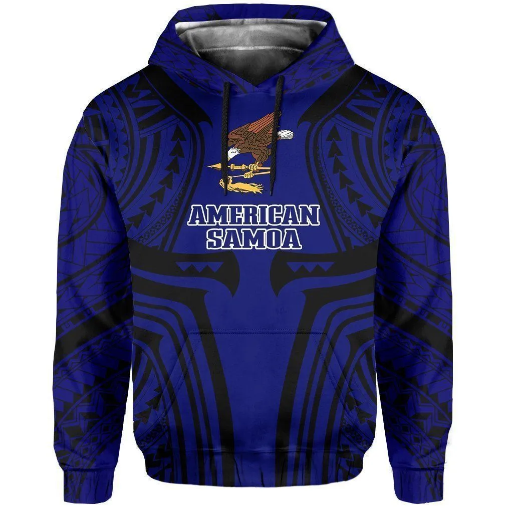 American Samoa New Tattoo Style Hoodie Bt15