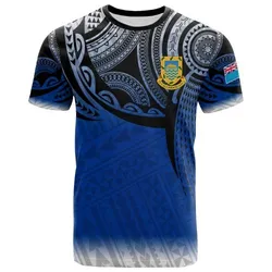 Tuvalu Polynesian T shirt - Tattoo Pattern