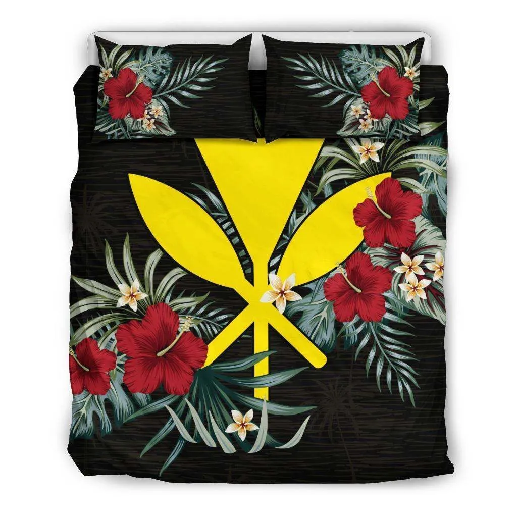 Kanaka Maoli (Hawaiian) Hibiscus Bedding Set A02 Dhc28111354Dd