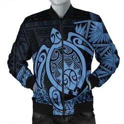 Alohawaii Jacket - Hawaii Polynesian Turtle Bomber Jacket - Pastel - AH - J4R