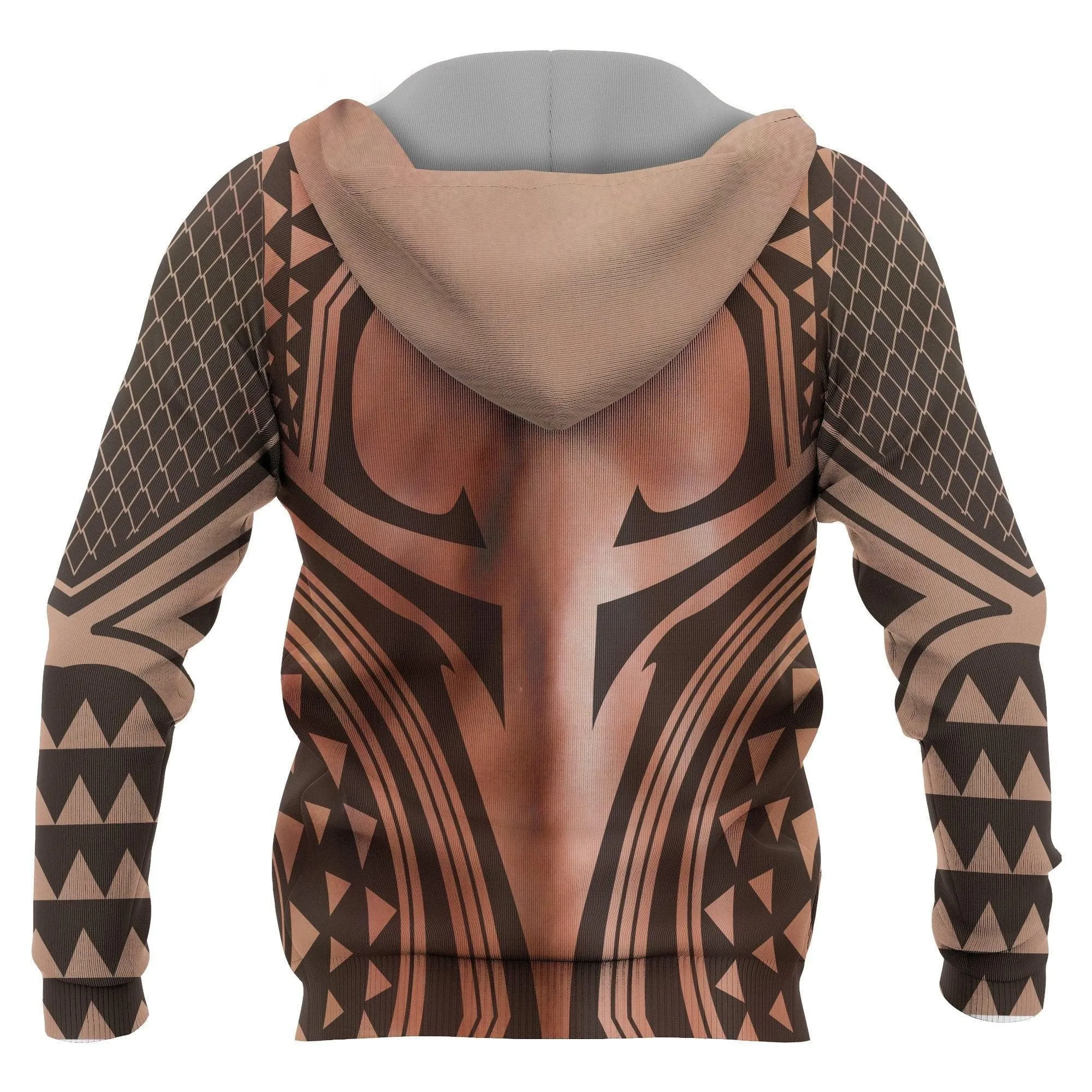 Polynesian Pride 3D Hoodie - Tattoo Body Style