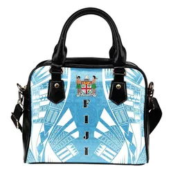 Fiji Shoulder Handbag - Polynesian Tattoo Flag