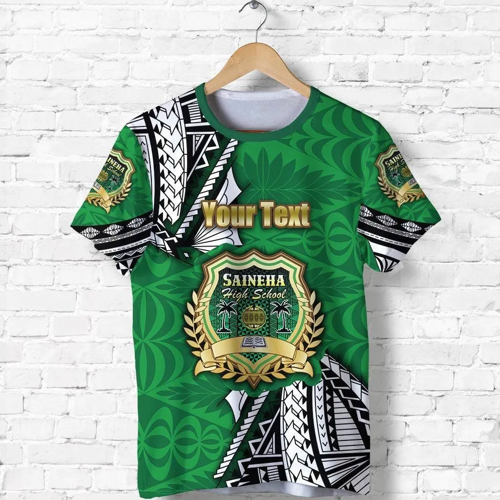(Custom Personalised) Saineha Tonga T Shirt Polynesian Style - Class Of LT16