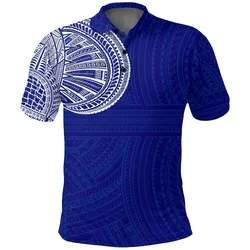 Tribal Tattoo Polo Shirt, Polynesian Golf Shirt