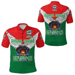 Papua New Guinea Agmark Rabaul Gurias Polo Shirt Rugby - Green LT8