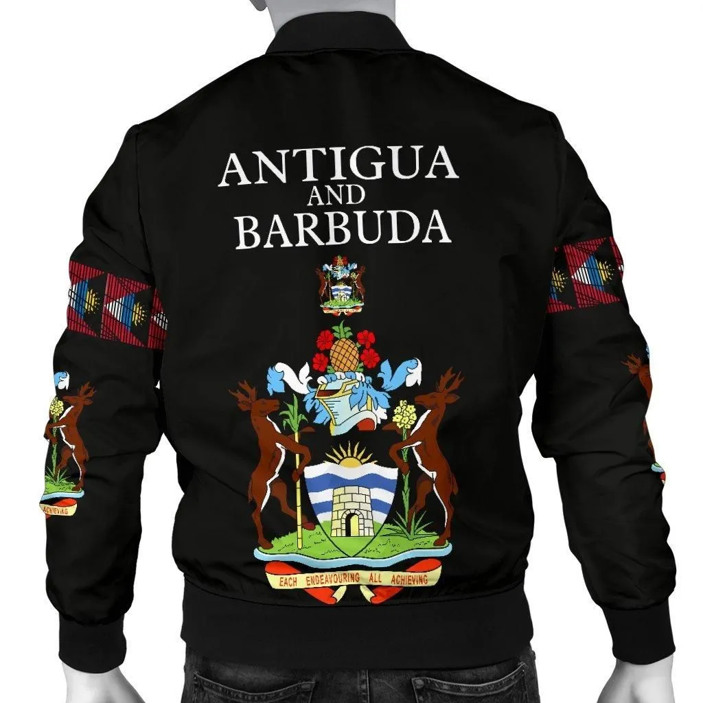 Antigua and Barbuda-United Mens Bomber Jacket