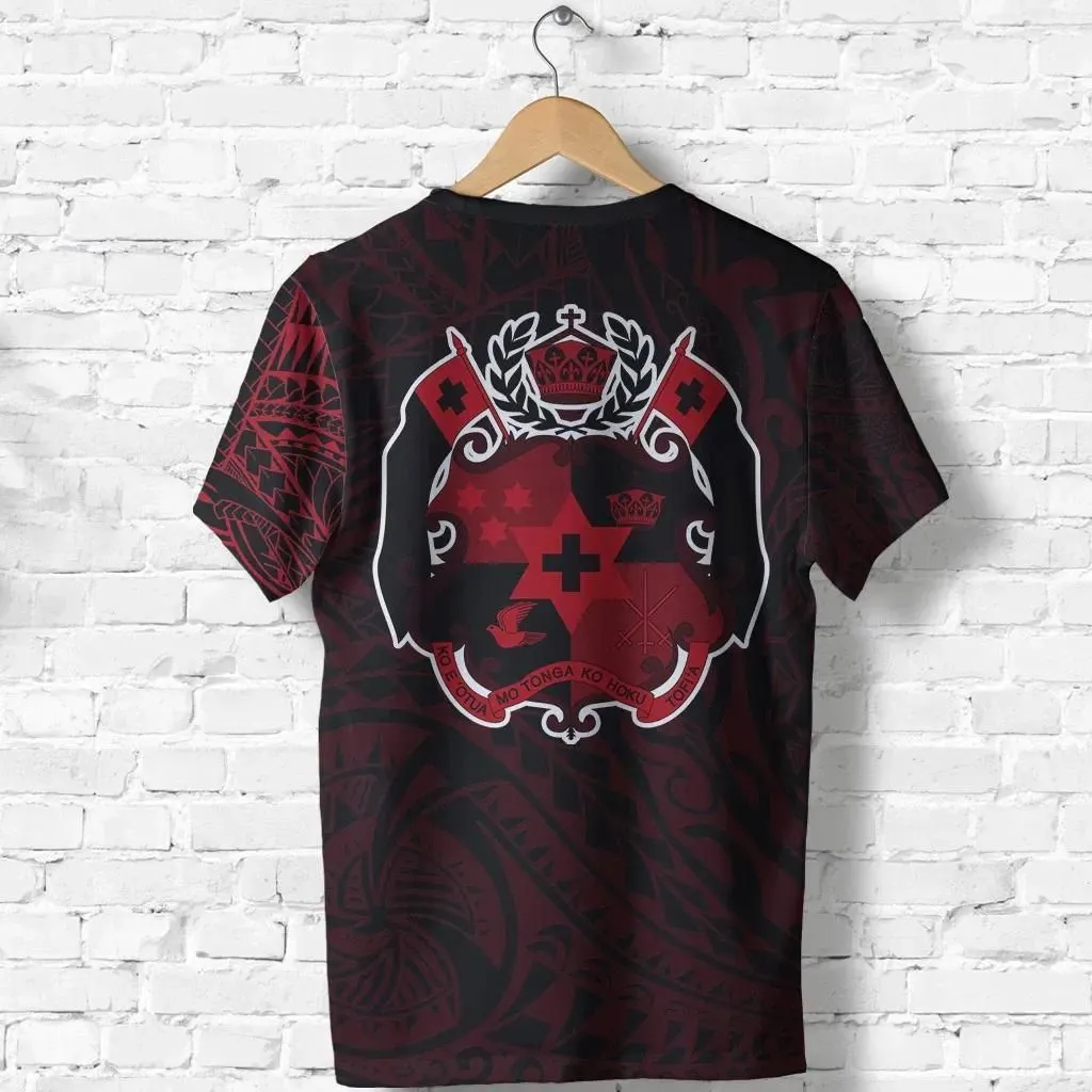 Tonga In My Heart Tattoo Style Special T-Shirt Red A7