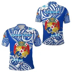 (Custom Personalised) Mate Maa Tonga Rugby Polo Shirt Polynesian Unique Vibes - Blue