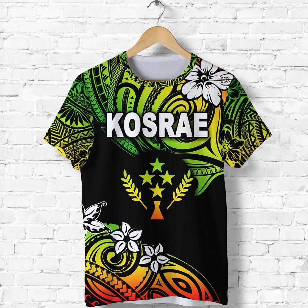 FSM Kosrae T Shirt Unique Vibes - Reggae LT8