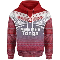 Tonga Polynesian Hoodie - White Tattoo