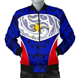 Philippines Mens Bomber Jacket - Polynesian Sport Style